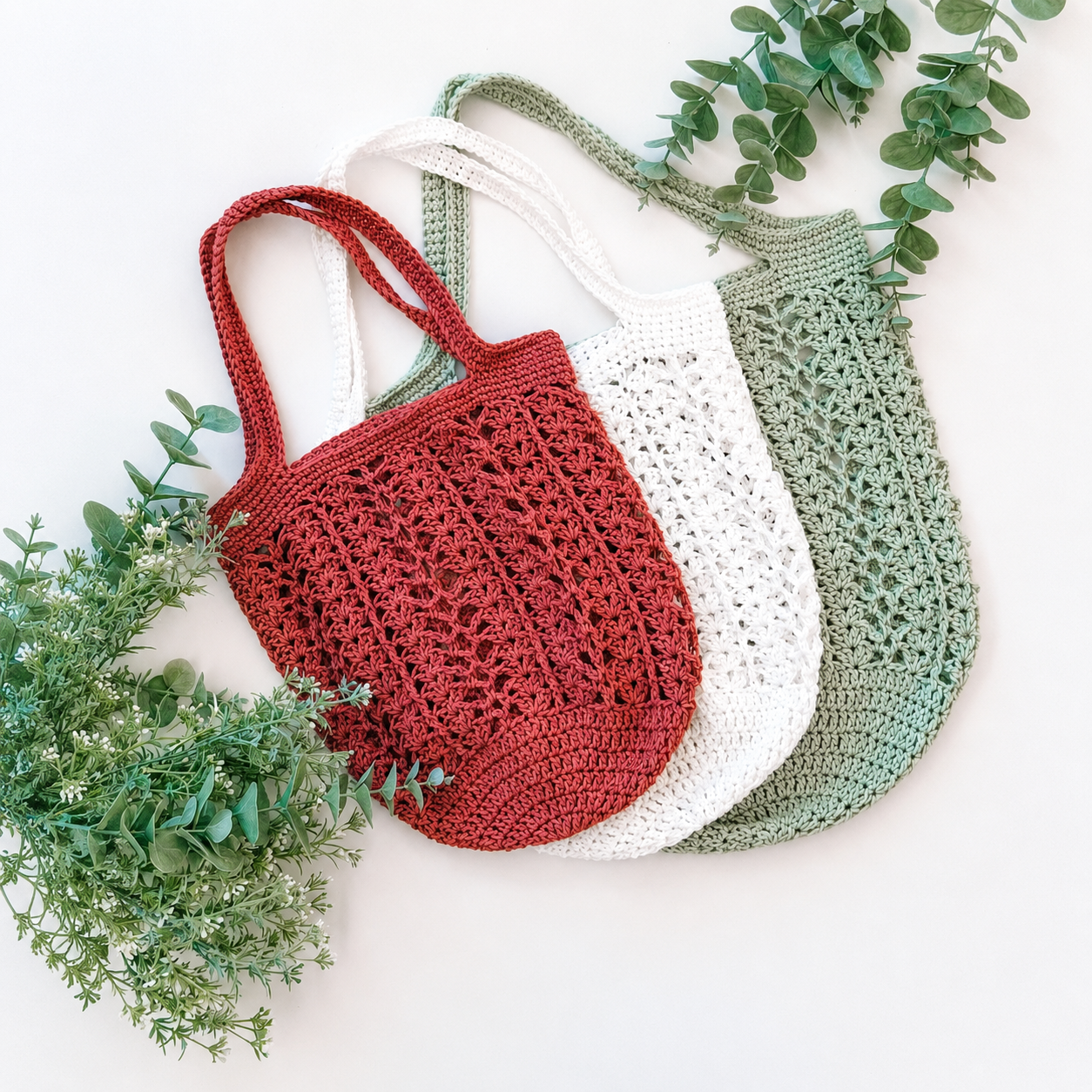 Willow Mesh Bag Häkelanleitung + Video