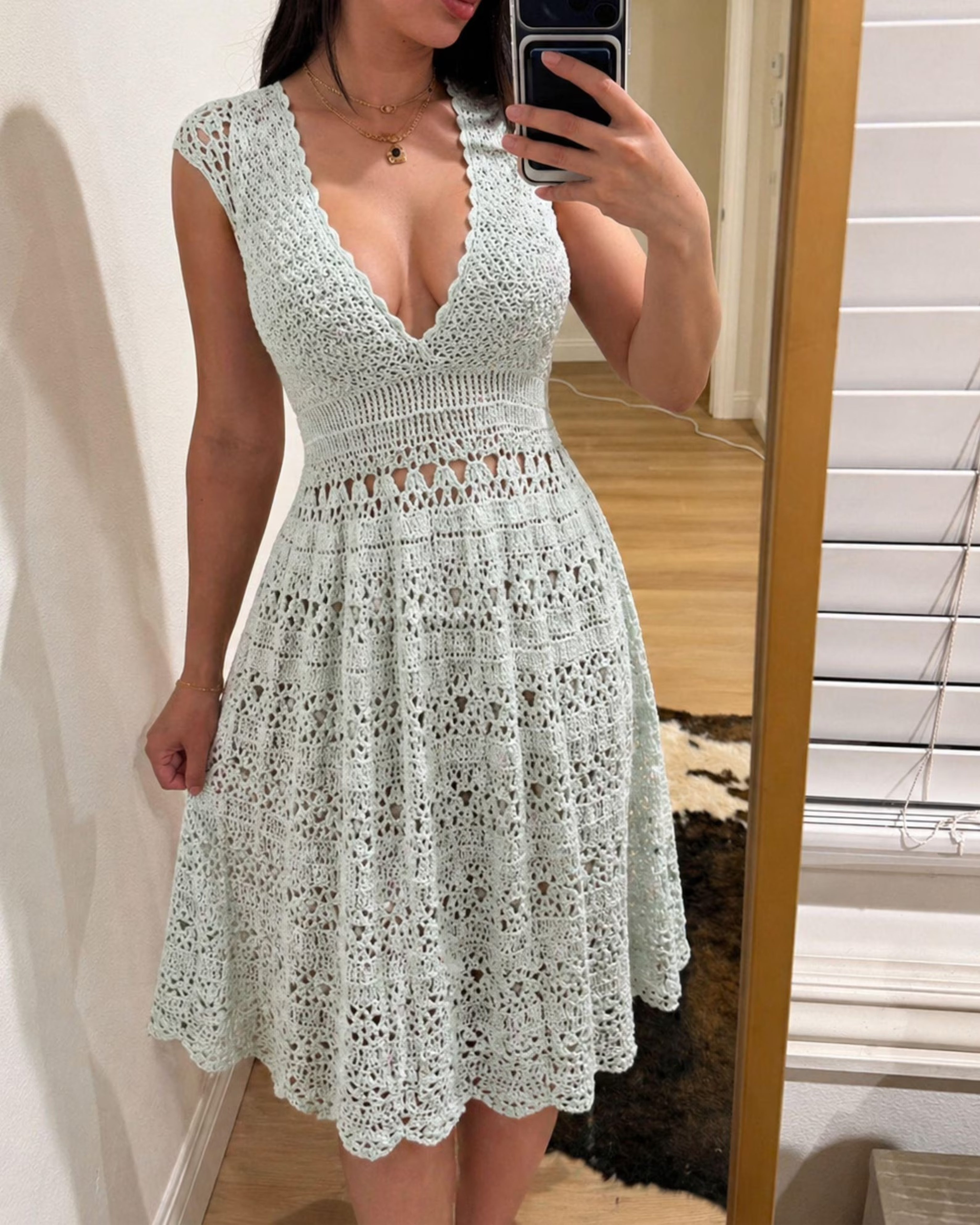 Häkelkleid PDF-Anleitung mit Video – Sommerkleid häkeln