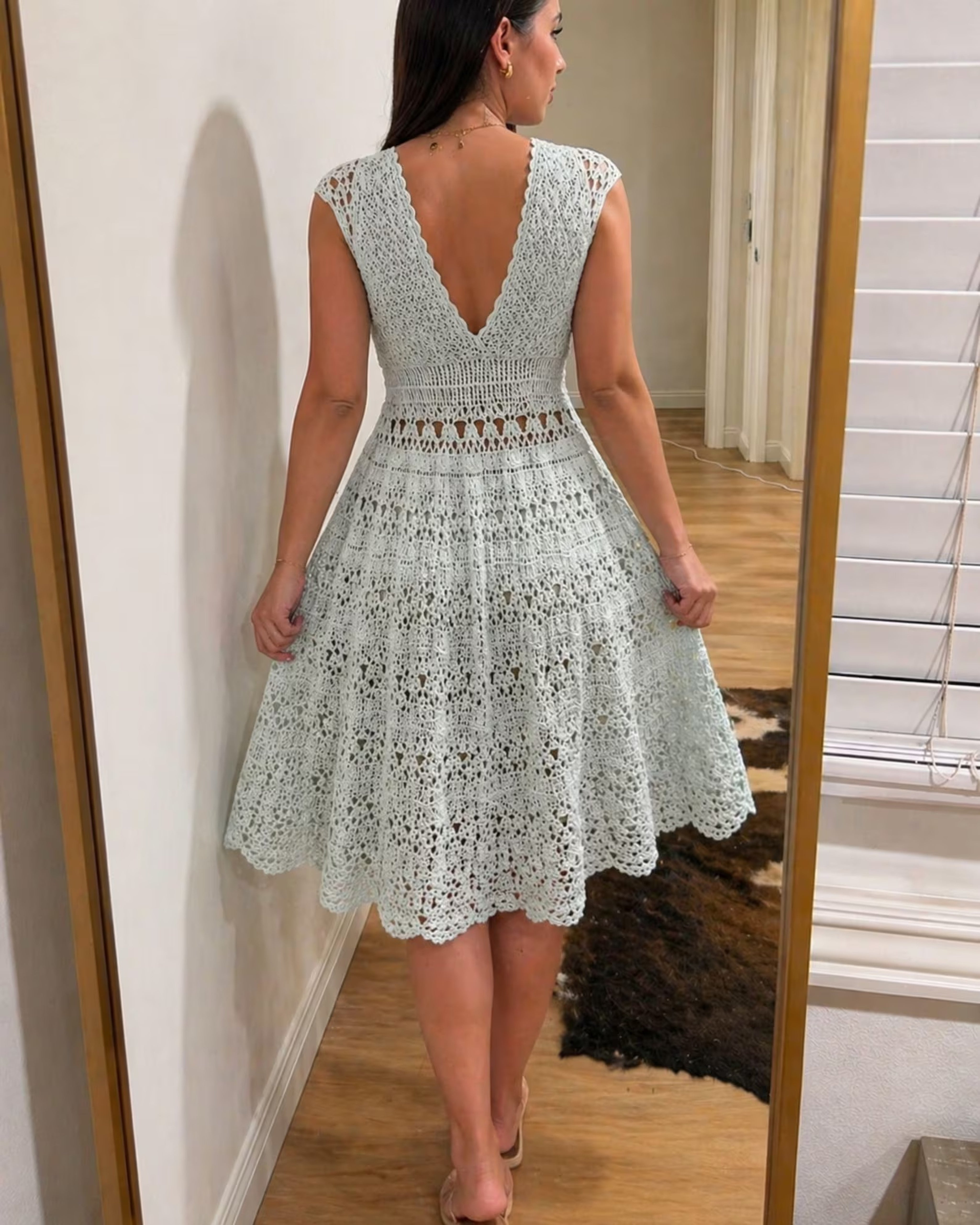 Häkelkleid PDF-Anleitung mit Video – Sommerkleid häkeln