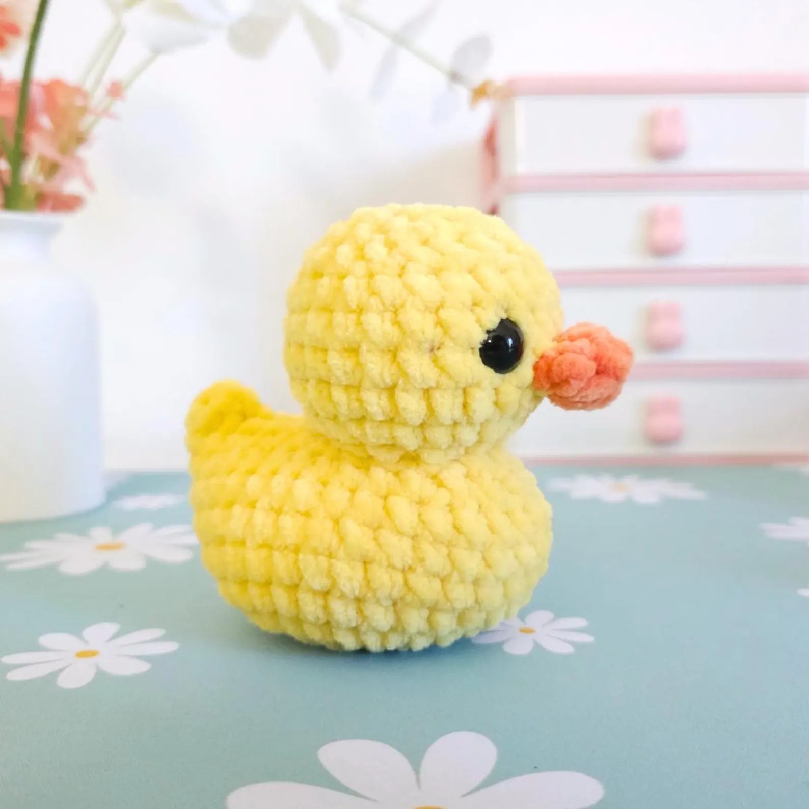 Gummi-Enten Häkelanleitung PDF – Süße No-Sew Amigurumi Enten zum Selberhäkeln