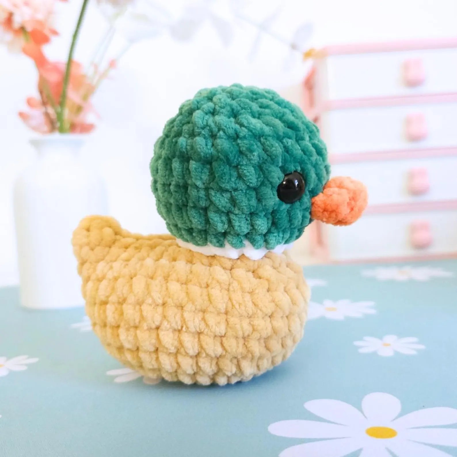 Gummi-Enten Häkelanleitung PDF – Süße No-Sew Amigurumi Enten zum Selberhäkeln
