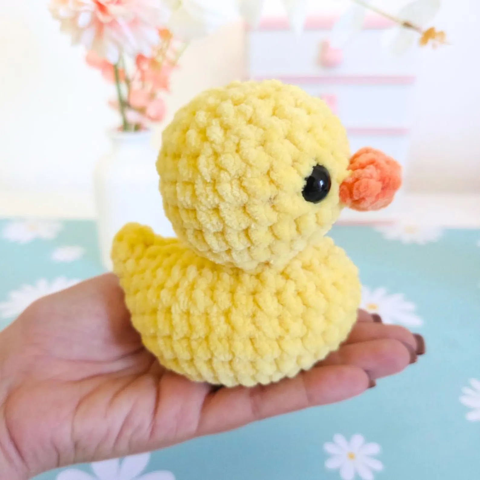 Gummi-Enten Häkelanleitung PDF – Süße No-Sew Amigurumi Enten zum Selberhäkeln