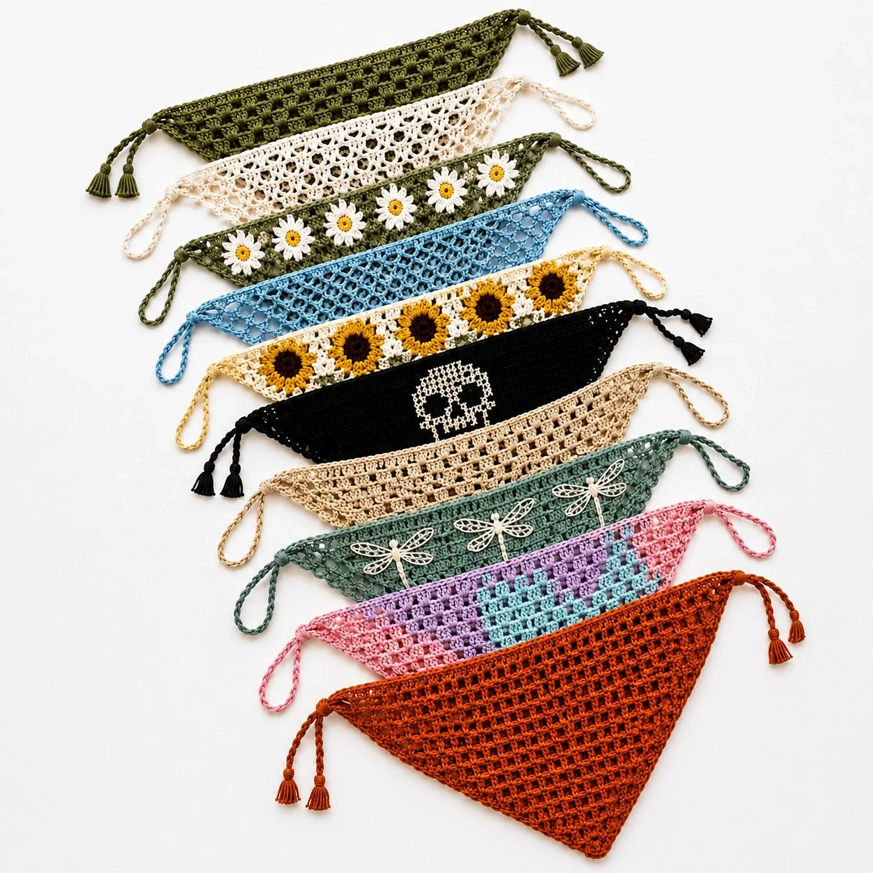 Top 10 Häkel-Bandana Anleitungen – PDF Bundle