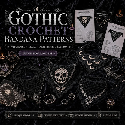Top 10 Häkel-Bandana Anleitungen – PDF Bundle
