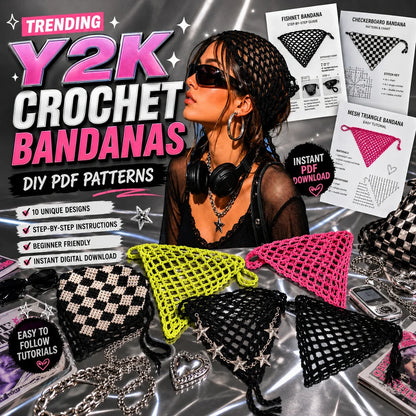 Top 10 Häkel-Bandana Anleitungen – PDF Bundle