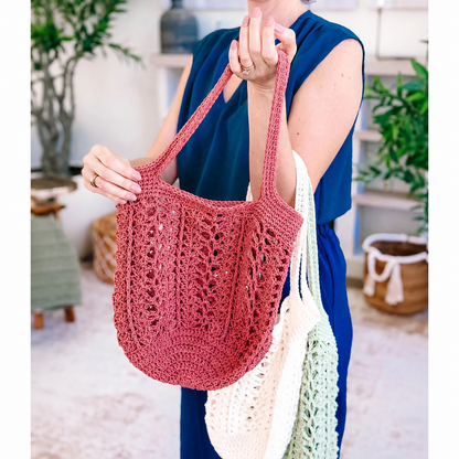 Willow Mesh Bag Häkelanleitung + Video
