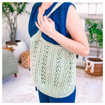 Willow Mesh Bag Häkelanleitung + Video