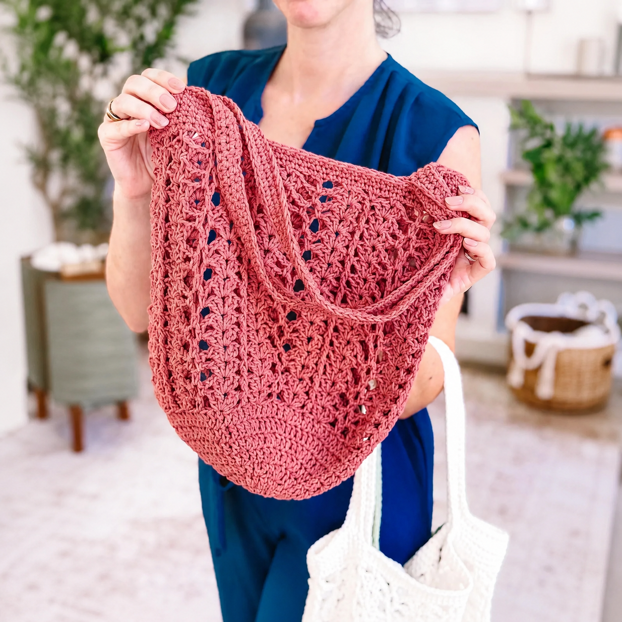 Willow Mesh Bag Häkelanleitung + Video