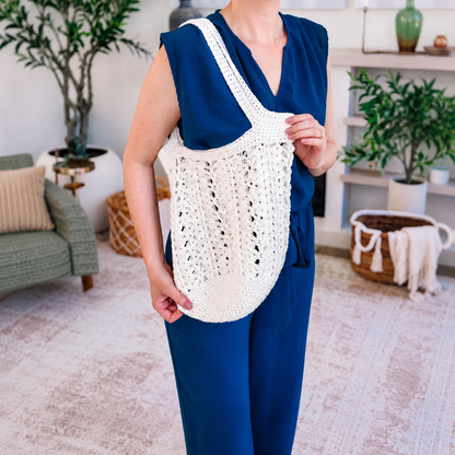 Willow Mesh Bag Häkelanleitung + Video