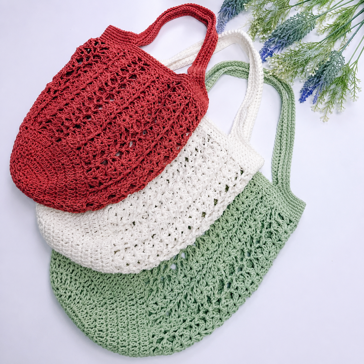 Willow Mesh Bag Häkelanleitung + Video