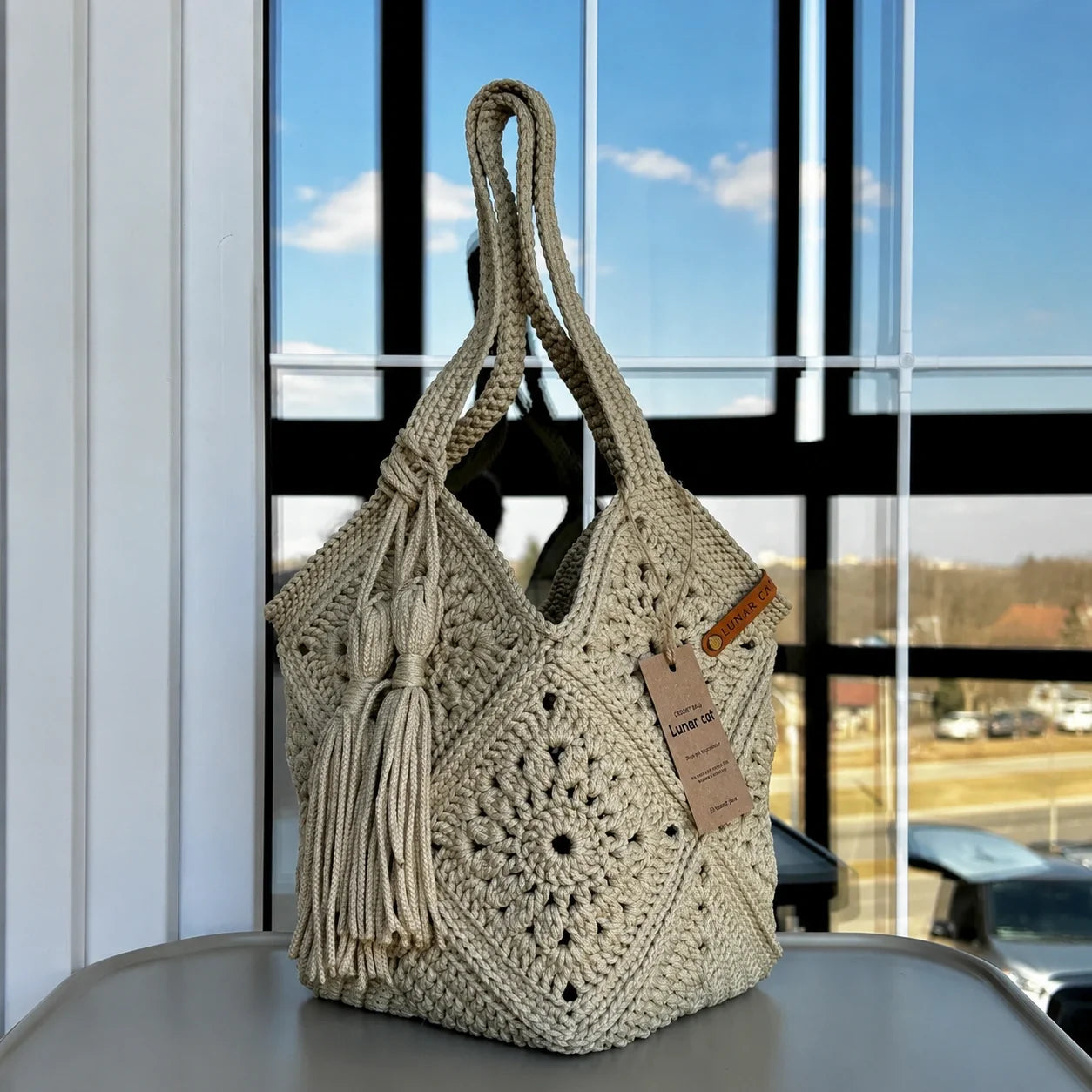 Market Bag PDF-Häkelanleitung – Stilvolle Tasche selbst häkeln