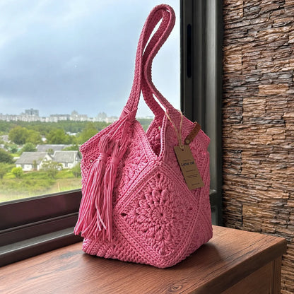 Market Bag PDF-Häkelanleitung – Stilvolle Tasche selbst häkeln