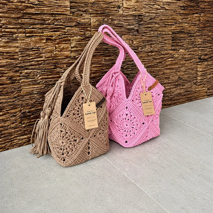 Market Bag PDF-Häkelanleitung – Stilvolle Tasche selbst häkeln