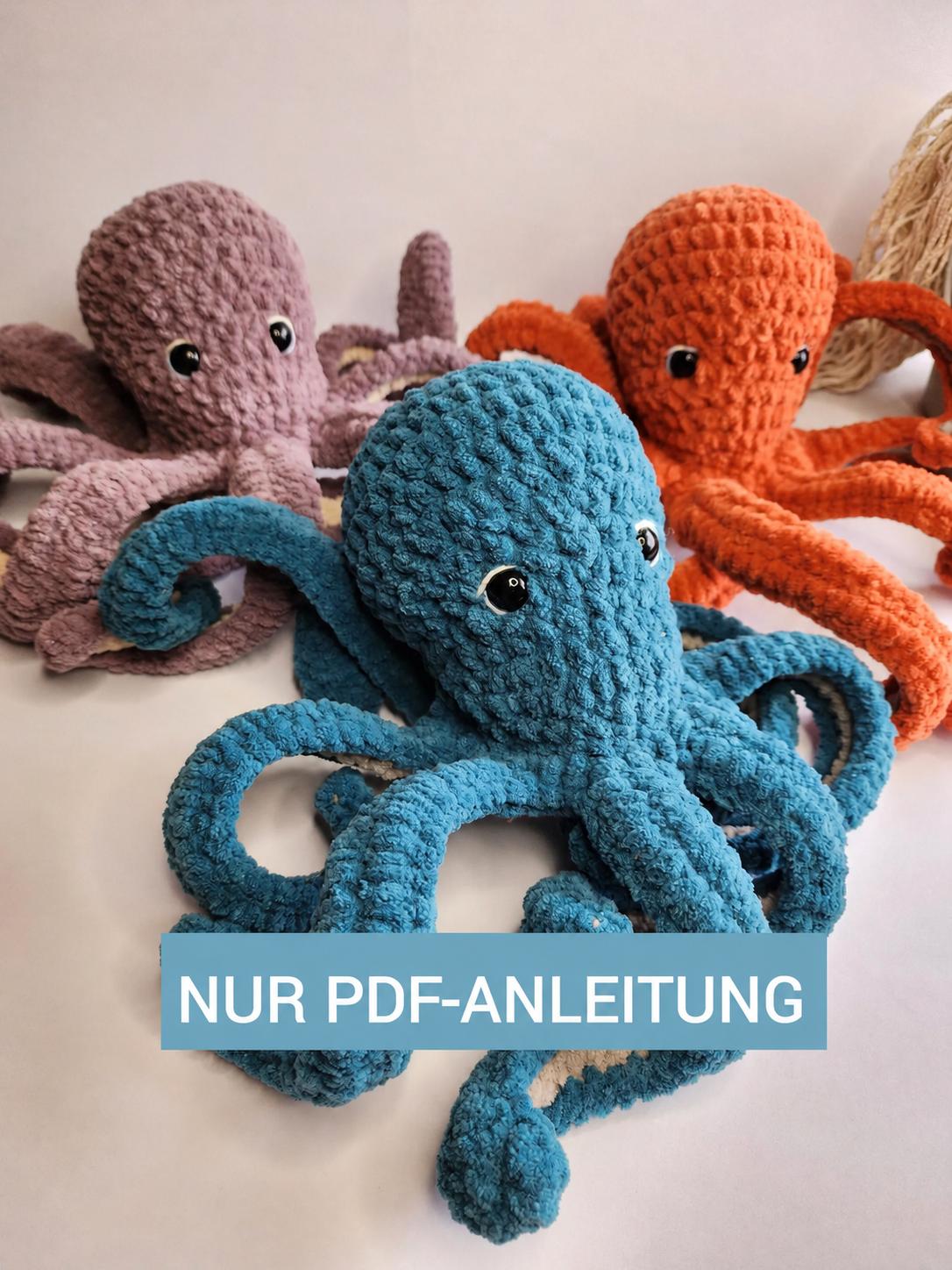 Süßer Oktopus Häkelanleitung PDF