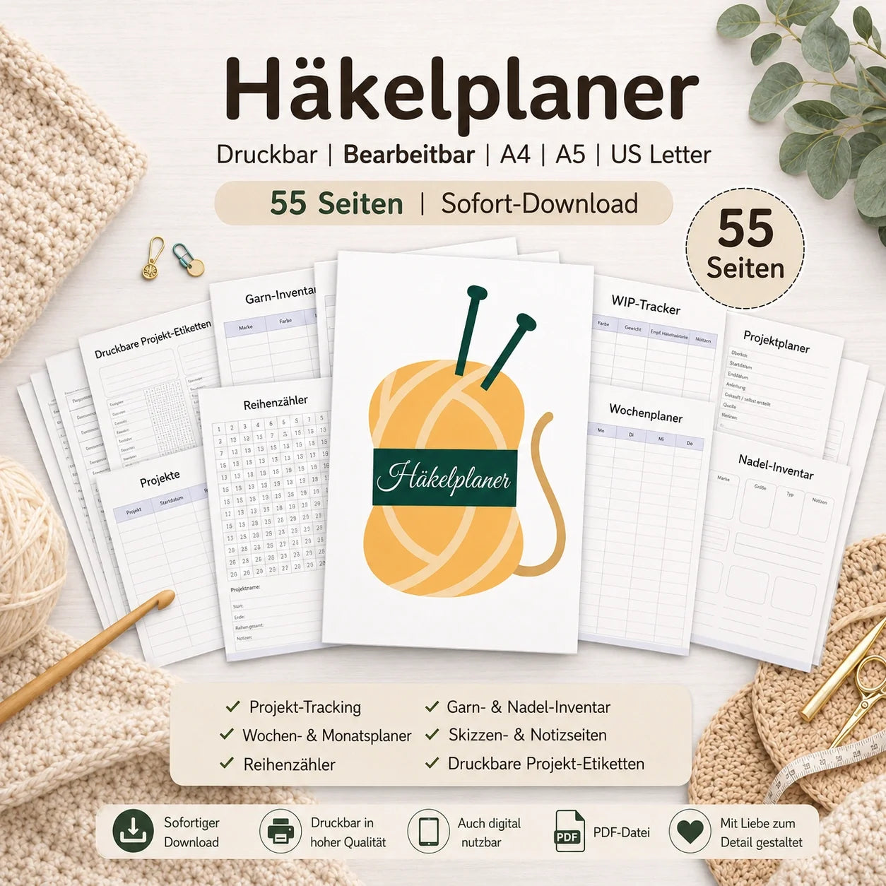 Häkelplaner