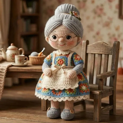 Granny Amigurumi Häkelanleitung – Oma-Puppe PDF Tutorial