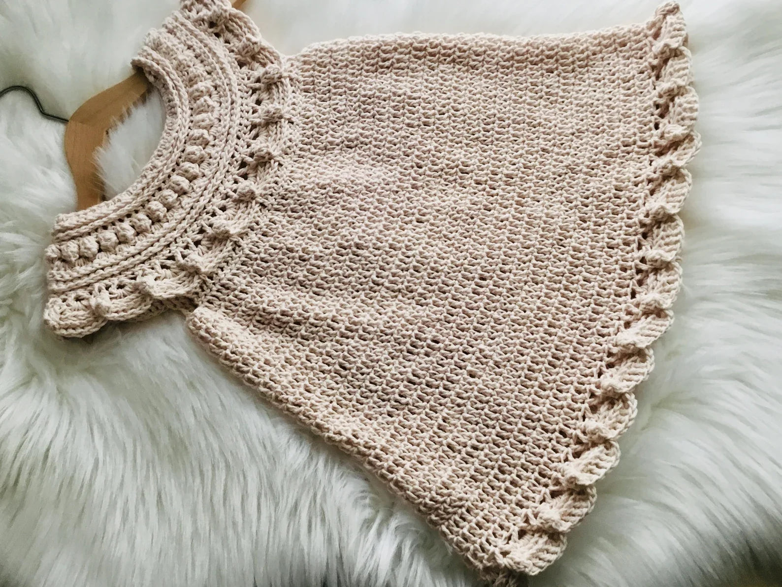 Moonpetal Baby-Kleid Häkelanleitung – PDF-Anleitung
