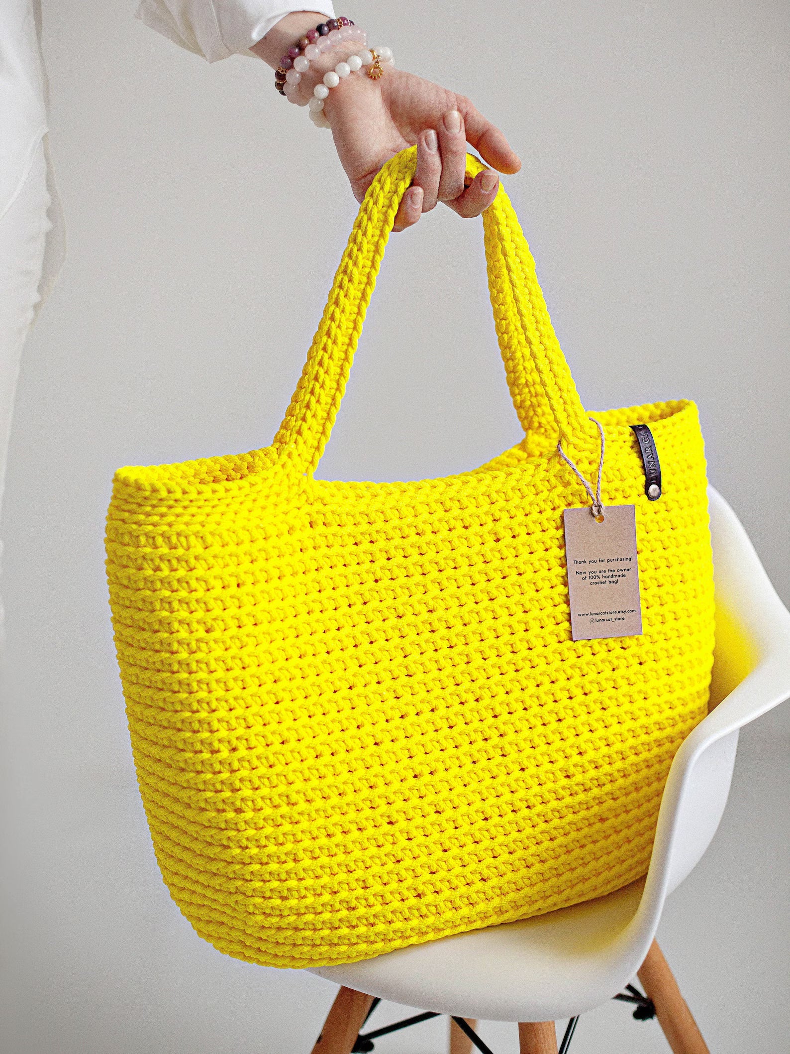 XXL Tote Bag Häkelanleitung – Sofort-Download PDF für Anfänger