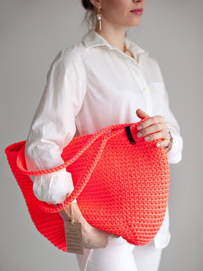 XXL Tote Bag Häkelanleitung – Sofort-Download PDF für Anfänger