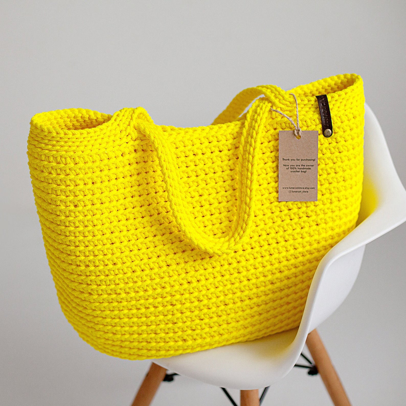 XXL Tote Bag Häkelanleitung – Sofort-Download PDF für Anfänger