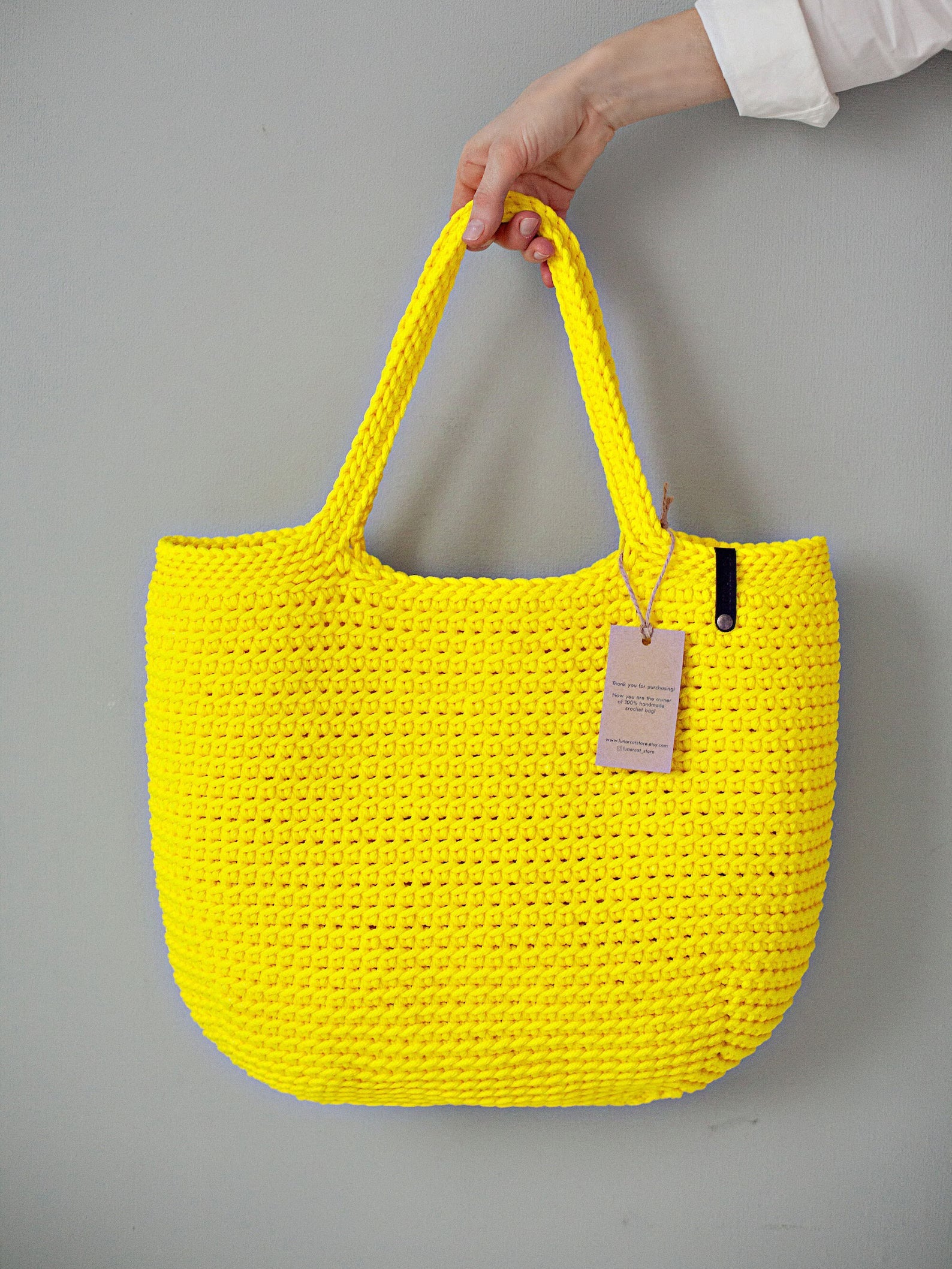 XXL Tote Bag Häkelanleitung – Sofort-Download PDF für Anfänger