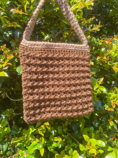 Sonnenblumen Granny Square Tasche – Digitale PDF-Häkelanleitung für Crossbody Bag