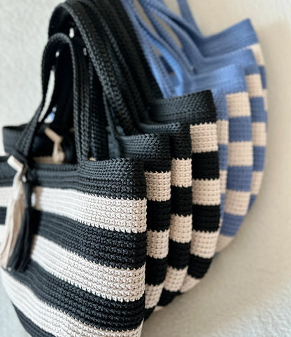 Hampton Style Tasche Häkelanleitung – PDF Sofort-Download für Anfänger