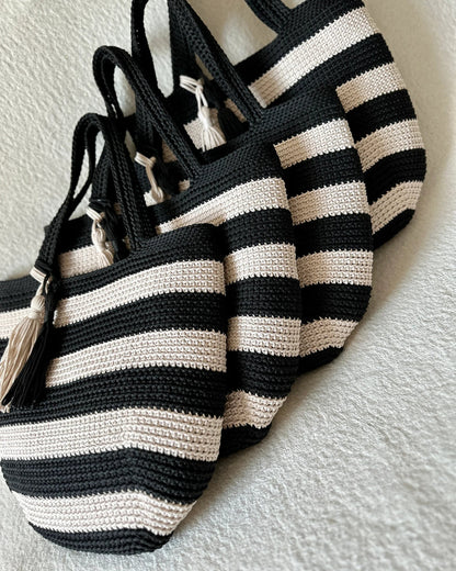 Hampton Style Tasche Häkelanleitung – PDF Sofort-Download für Anfänger