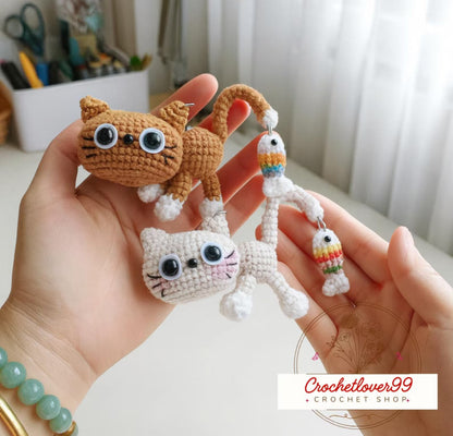 25 Mini Amigurumi Häkelanleitungen – PDF Bundle für Schlüsselanhänger & kleine Geschenke