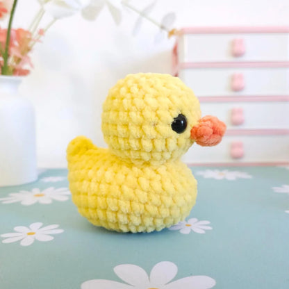 Gummi-Enten Häkelanleitung PDF – Süße No-Sew Amigurumi Enten zum Selberhäkeln