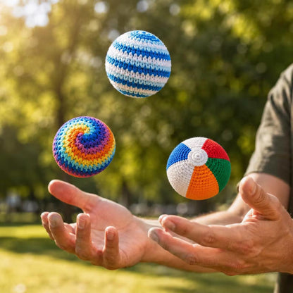 12-in-1 Hacky Sack Häkelanleitung PDF