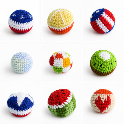 12-in-1 Hacky Sack Häkelanleitung PDF