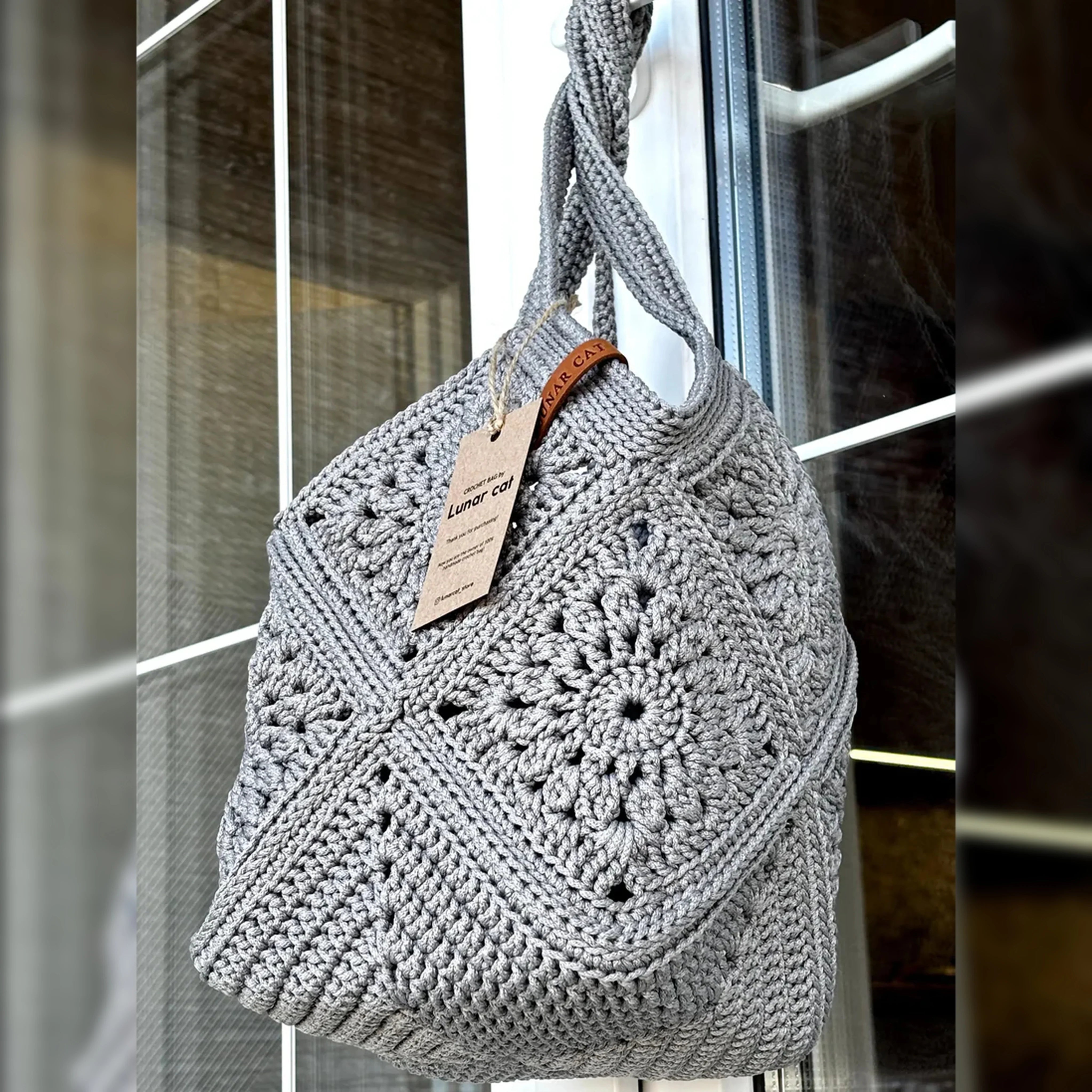 Market Bag PDF-Häkelanleitung – Stilvolle Tasche selbst häkeln