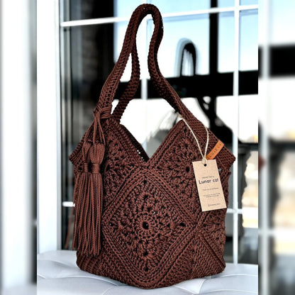 Market Bag PDF-Häkelanleitung – Stilvolle Tasche selbst häkeln